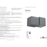 Бра NOVOTECH KAIMAS LED уличный NV-357400