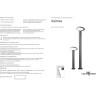 Фонарь NOVOTECH KAIMAS LED уличный NV-357405