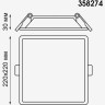 Спот NOVOTECH STEA LED 24W встраиваемый 358274 NV-358274